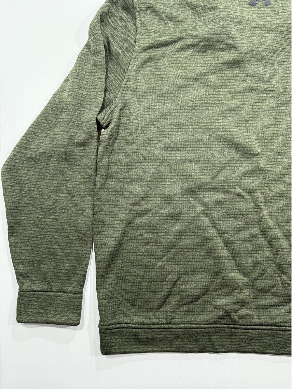 Under Armour Golf Storm Pullover Mens Large Green 1/4 Zip Sweater Fleece - Picture 8 of 11